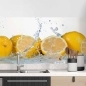 Preview: Küchenrückwand Folie spritzige Orangen Hauptbild 1