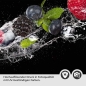 Preview: Küchenrückwand Folie Brombeeren, Himbeeren & Minze im Wassereffekt Detailbild 2