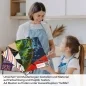 Preview: Küchenrückwand Folie Wassermelone & Früchtemix im Wasserspiel A4 Muster