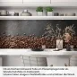Preview: Küchenrückwand Folie Kaffeebohnen - Für die perfekte Kaffeeküche Artikelbild 1
