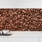 Preview: Küchenrückwand Folie Kaffeearoma - Meer an Bohnen Hauptbild 1