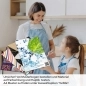 Preview: Küchenrückwand Folie spritzige Limetten & Minzen A4 Muster