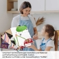 Preview: Küchenrückwand Folie spritzige Limetten & Kirschen A4 Muster