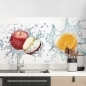 Preview: Küchenrückwand Folie spritziger Früchtemix Hauptbild 1