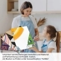 Preview: Küchenrückwand Folie Orangen Splash A4 Muster