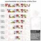 Preview: Küchenrückwand Folie Erdbeeren Splash Variantenauswahl Vorschaubild Höhe 51cm