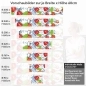 Preview: Küchenrückwand Folie Erdbeeren Splash Variantenauswahl Vorschaubild Höhe 60cm