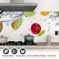 Preview: Küchenrückwand Folie exotische Früchte Detailbild 1