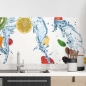 Preview: Küchenrückwand Folie frische Früchte Hauptbild 1