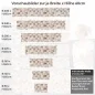 Preview: Küchenrückwand Folie Holzmaserung Mosaik Höhe 60cm