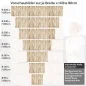 Preview: Küchenrückwand Folie Holzoptik Höhe 80cm