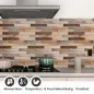 Preview: Küchenrückwand Folie Retro Holz Textur Detailbild 1