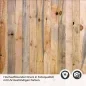 Preview: Küchenrückwand Folie Paletten Holz Optik Detailbild 2