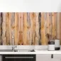 Preview: Küchenrückwand Folie Paletten Holz Optik Hauptbild 1
