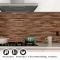 Preview: Küchenrückwand Folie Holz Wandpaneele Detailbild 1