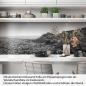Preview: Küchenrückwand Folie monochrome Berge Artikelbild 1
