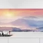 Preview: Küchenrückwand Folie morgentlicher Blick Hauptbild 1