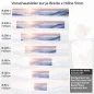 Preview: Küchenrückwand Folie morgentlicher Blick Variantenauswahl Vorschaubild Höhe 51cm