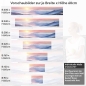 Preview: Küchenrückwand Folie morgentlicher Blick Variantenauswahl Vorschaubild Höhe 60cm