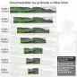 Preview: Küchenrückwand Folie Landschaft im Abendrot Variantenauswahl Vorschaubild Höhe 51cm