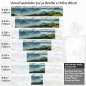 Preview: Küchenrückwand Folie Nebel in der Dämmerung Variantenauswahl Vorschaubild Höhe 80cm