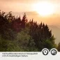 Preview: Küchenrückwand Folie Abendlicher Bergzauber – Landschaft im Sonnenuntergang Detailbild 2