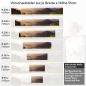 Preview: Küchenrückwand Folie Abendlicher Bergzauber – Landschaft im Sonnenuntergang Höhe 51cm