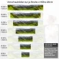 Preview: Küchenrückwand Folie grüne Weite & Wanderwege Höhe 60cm