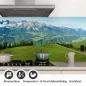Preview: Küchenrückwand Folie – Pfad zur Bergidylle Detailbild 1