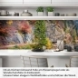 Preview: Küchenrückwand Folie Naturwunder am See Artikelbild 1