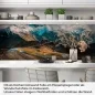 Preview: Küchenrückwand Folie goldene Herbstlandschaft Artikelbild 1