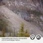 Preview: Küchenrückwand Folie Gebirgspanorama, Fluss & Fichtenwald Detailbild 2