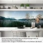 Preview: Küchenrückwand Folie Nebelwald & Berglandschaft Artikelbild 1
