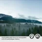 Preview: Küchenrückwand Folie Nebelwald & Berglandschaft Detailbild 2