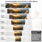 Preview: Küchenrückwand Folie slowakische Bergidylle Höhe 80cm