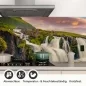 Preview: Küchenrückwand Folie Wasserfall Bergkulisse Detailbild 1