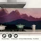 Preview: Küchenrückwand Folie Helambu im Dämmerlicht Detailbild 1