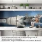 Preview: Küchenrückwand Folie Eismeer & Gletscherlandschaft Artikelbild 1