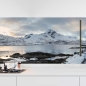 Preview: Küchenrückwand Folie Gletscherlandschaft Hauptbild 1