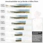 Preview: Küchenrückwand Folie Düne Nordsee Höhe 51cm