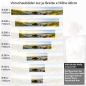 Preview: Küchenrückwand Folie Düne am Meer Höhe 60cm