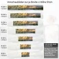 Preview: Küchenrückwand Folie Dünenlandschaft & Strand Flora Höhe 51cm