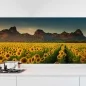 Preview: Küchenrückwand Folie Sonnenblumen Feld Hauptbild 1