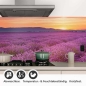 Preview: Küchenrückwand Folie Lavendel Panorama Detailbild 1