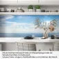 Preview: Küchenrückwand Folie blauer Horizont Artikelbild 1