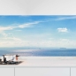 Preview: Küchenrückwand Folie blauer Horizont Hauptbild 1