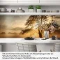 Preview: Küchenrückwand Folie Sanfter Dunst über der Landschaft Artikelbild 1