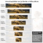 Preview: Küchenrückwand Folie Panorama Sunset Höhe 60cm