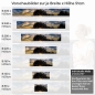 Preview: Küchenrückwand Folie Der Himmel im Panoramablick Höhe 51cm