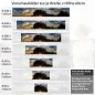 Preview: Küchenrückwand Folie Der Himmel im Panoramablick Höhe 60cm